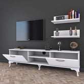 TV stand with 2 shelves 30x180cm