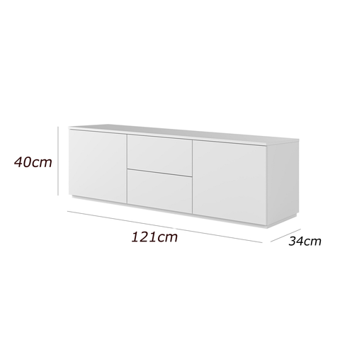 TV table 121x34cm
