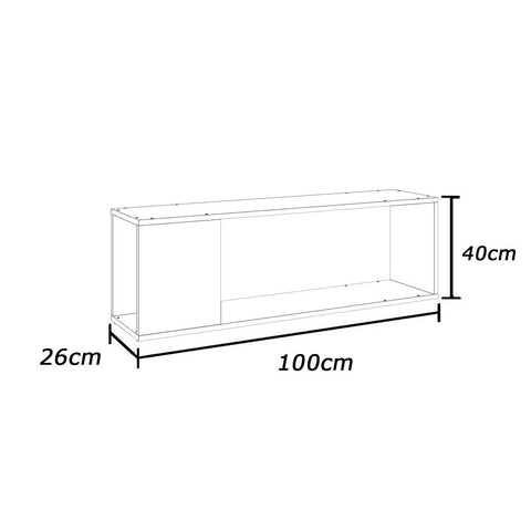 TV table 100x26cm