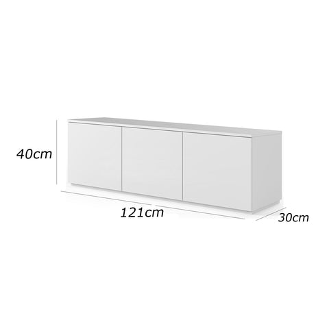TV table 121x30cm