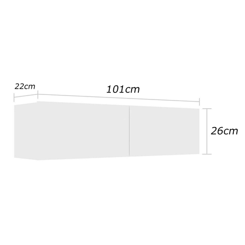 TV table 101x22cm