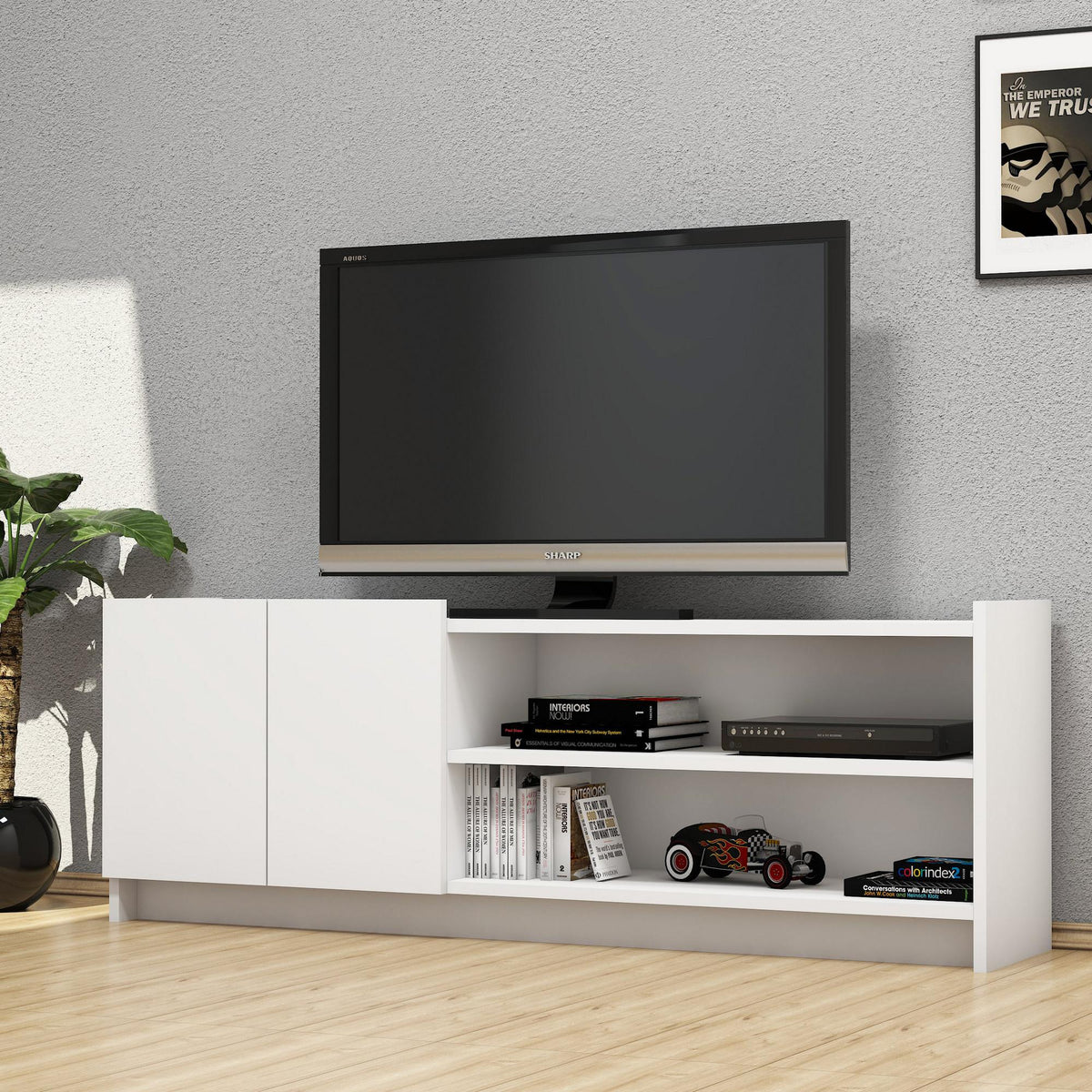 TV table 140x28cm