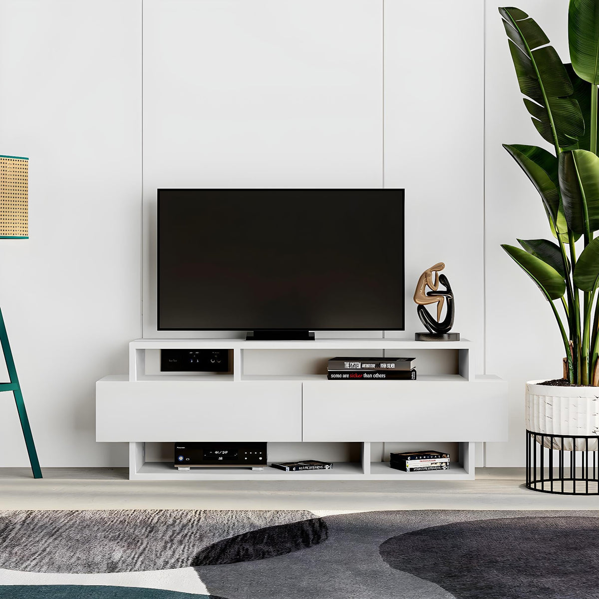TV table 121x30cm
